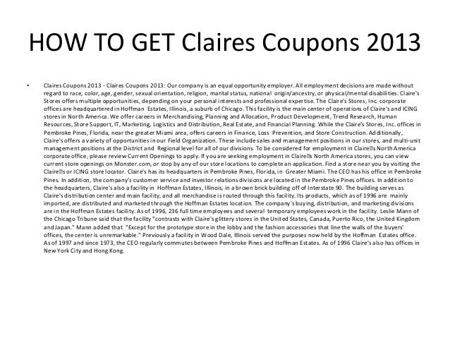 Wss Printable Discount coupons 2013 Air Media Layout picture about Claires Printable Coupon identify Wss Printable Coupon codes 2013 Air Media Style